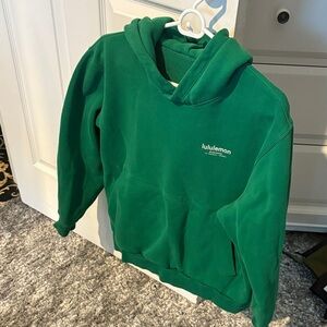 Lululemon Men’s Green ‘Steady State’ Graphic Hoodie